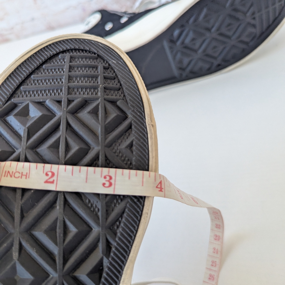 White High-Top Sneakers with Gray Lining - Picture 9 of 9